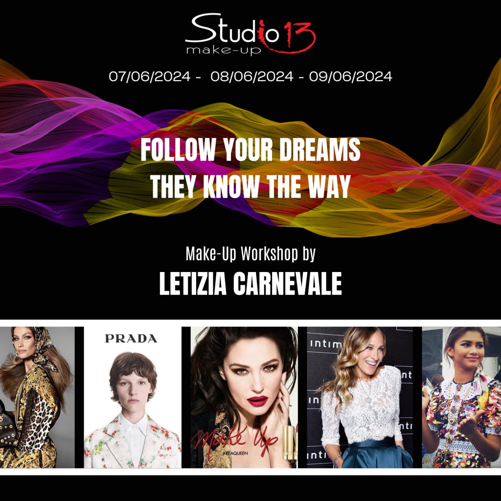 studio13 workshop make up letizia carnevale 2024